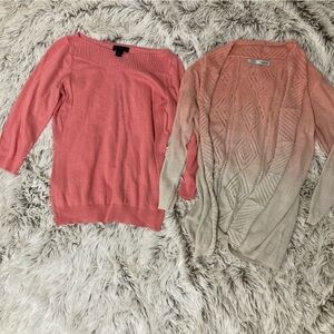 Small Maurices & Worthington Sweater Bundle